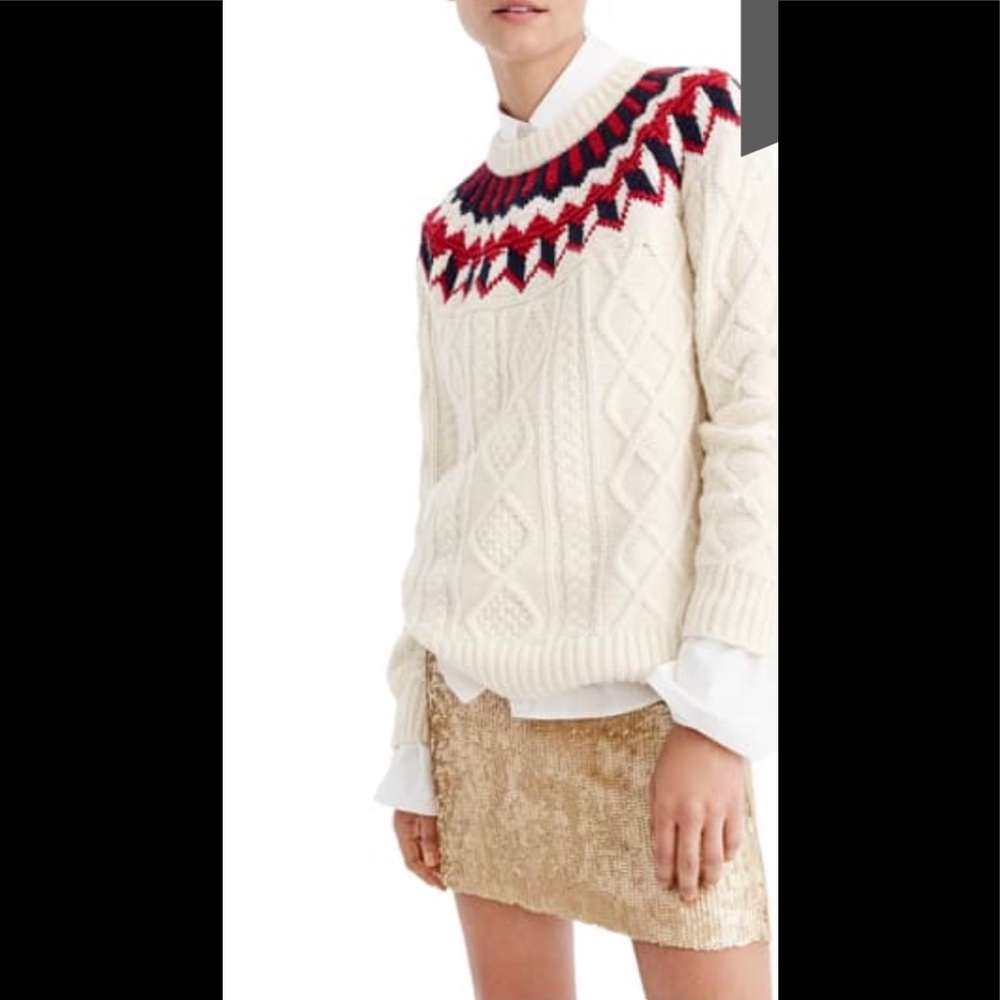 J. Crew Sequin Mini Skirt Size 0 Petite